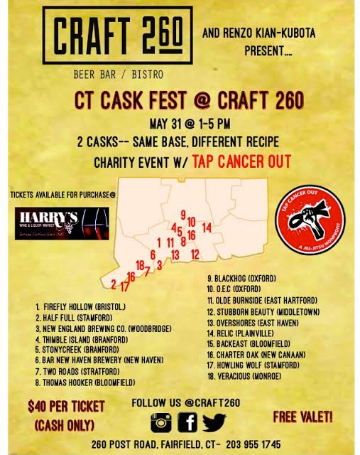 CT Cask Fest Raises $1,200 for Tap Cancer Out