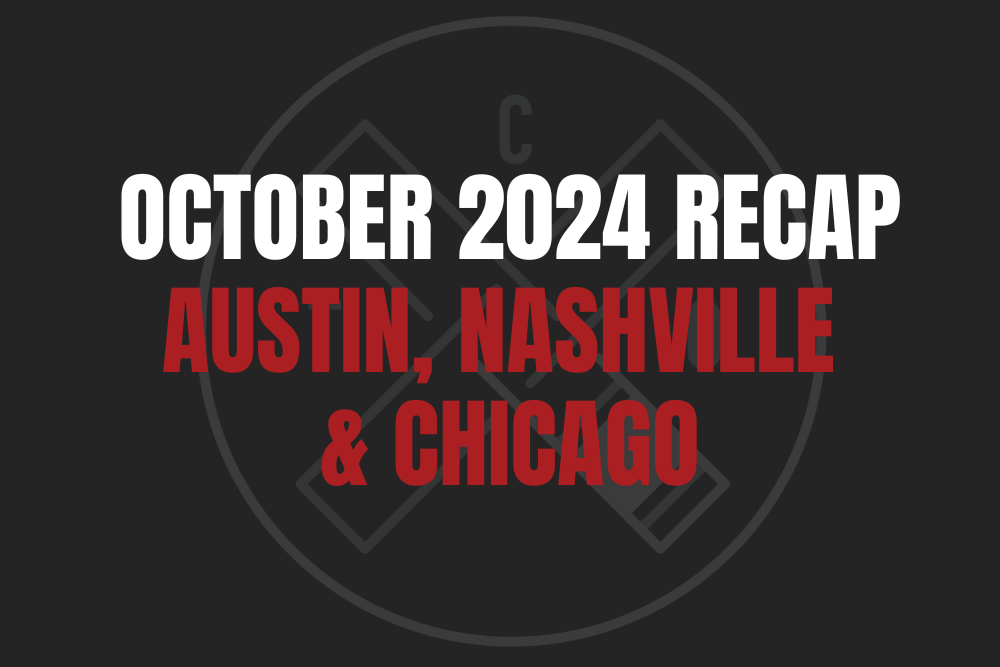 October 2024 Tour Updates