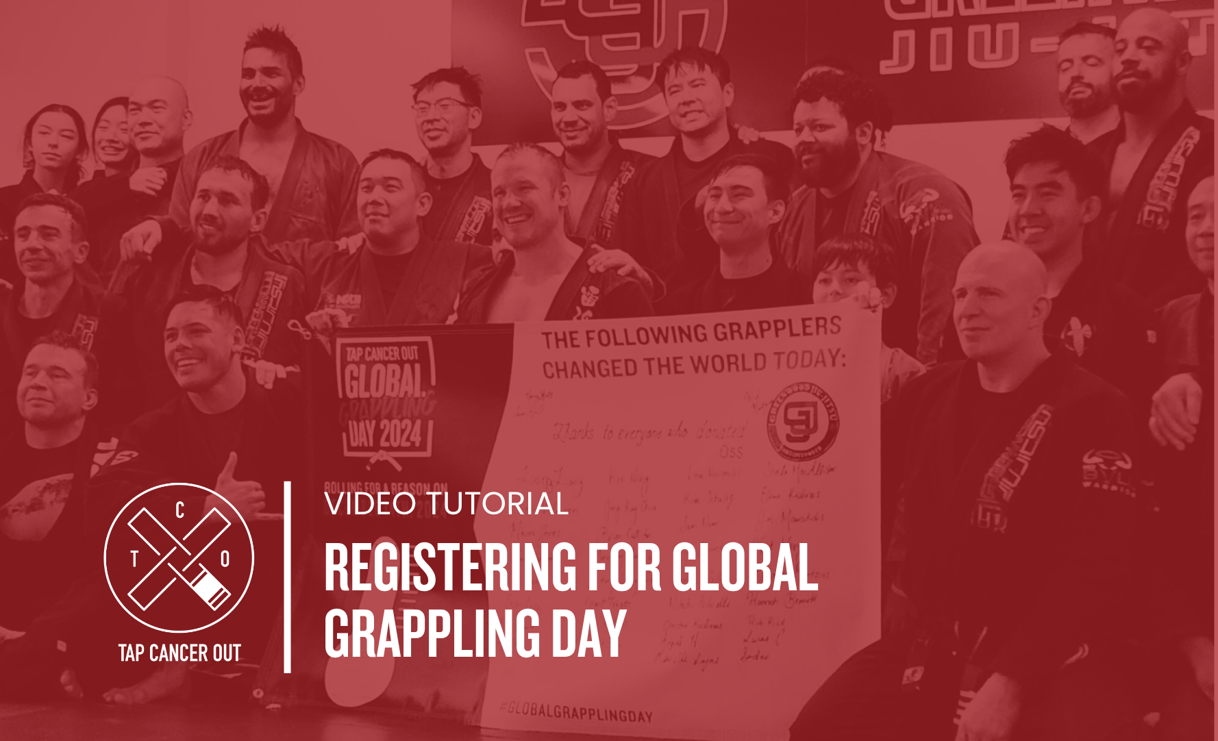 Global Grappling Day: How to Register
