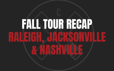 Fall Tour Recap: Raleigh, Jacksonville & Nashville